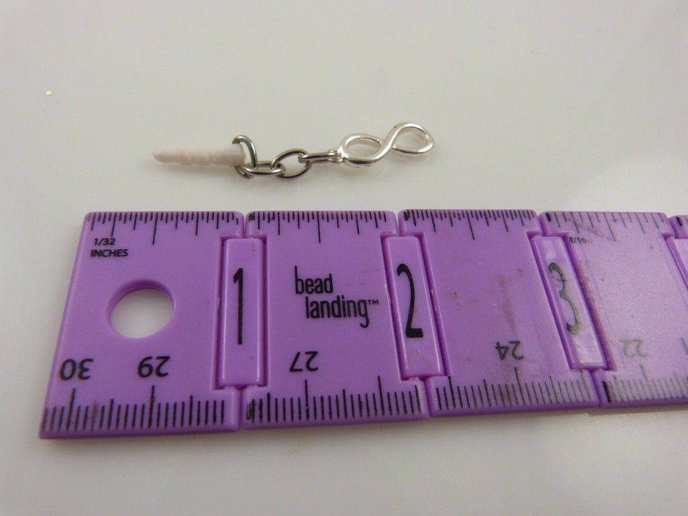 Infinity cell charm cell phone charm ear cap dust plug
