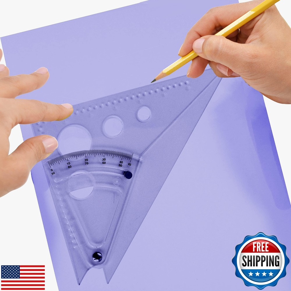 Westcott 8” Adjustable Triangle Scale, at-8