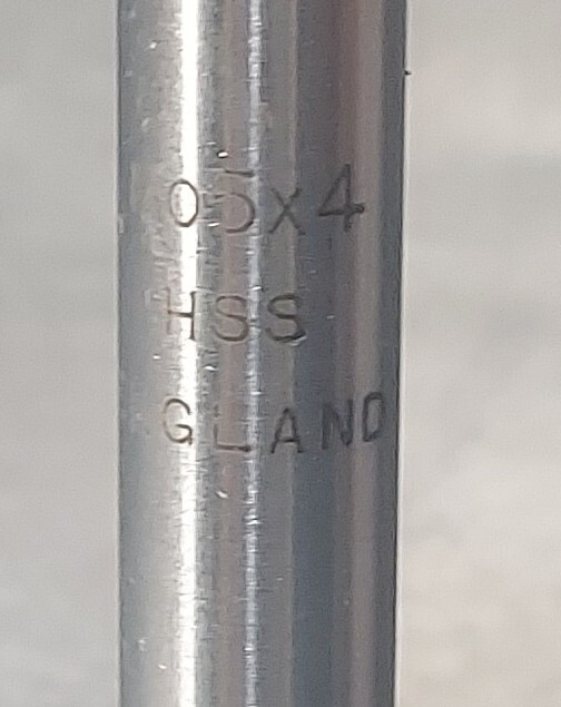 No. 5x4 HSS Countersink. England
