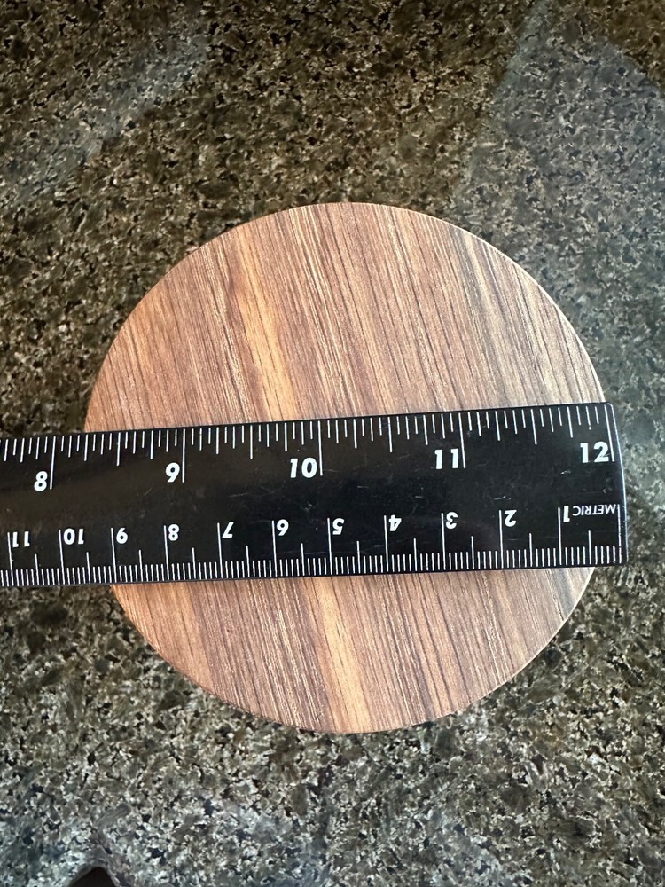 Heath Ceramics Grapefruit Container with Walnut Lid
