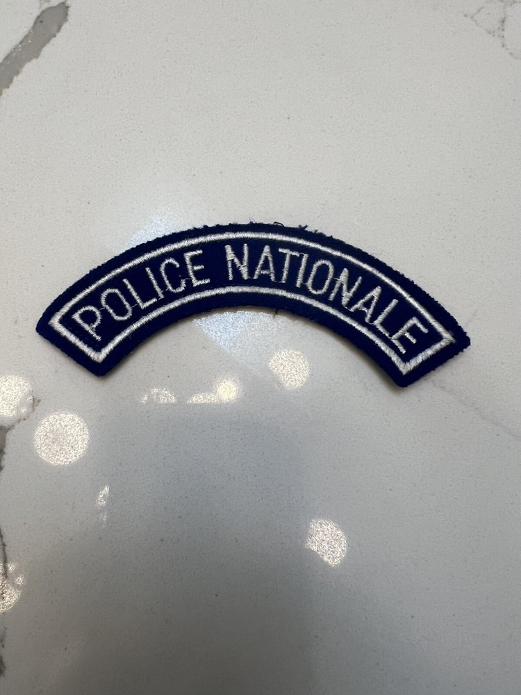 Police Nationale French Patch