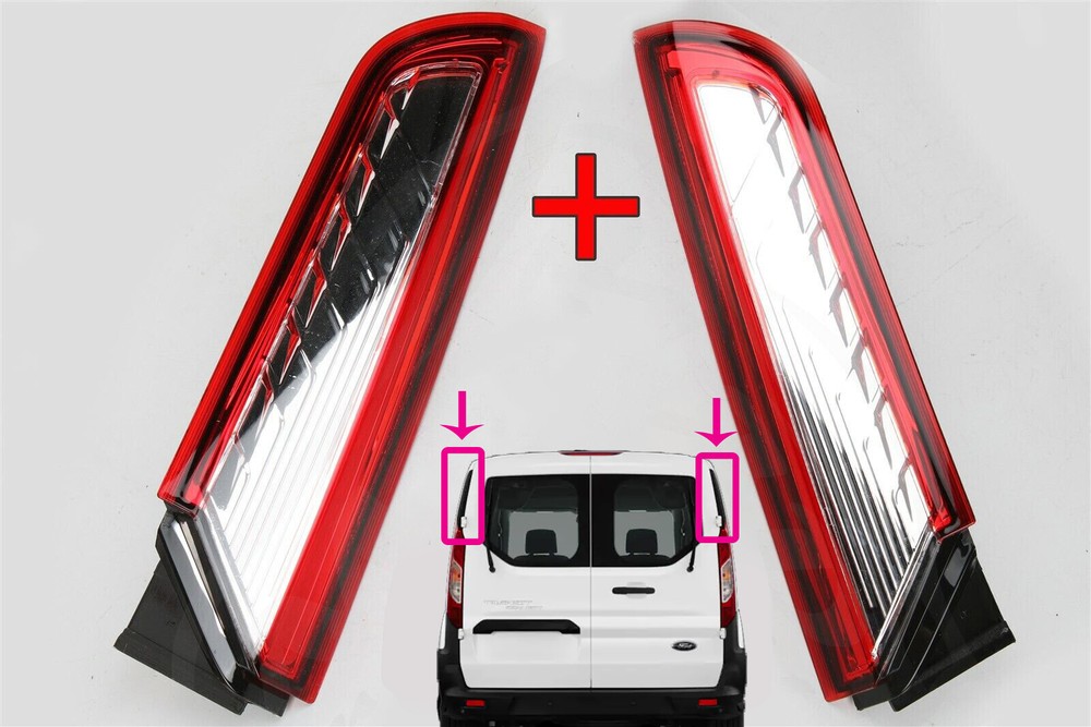 FOR FORD TRANSIT CONNECT 2014-2020 REAR UPPER TAIL LIGHT REFLECTOR LEFT + RIGHT