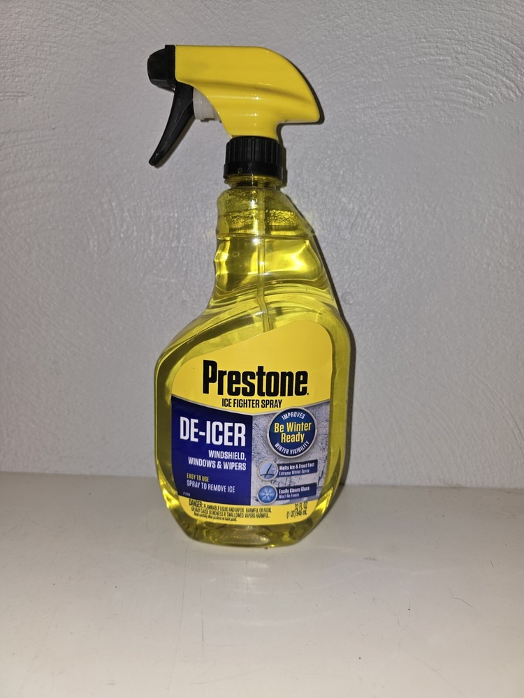 Prestone AS247 Trigger Spray Windshield De-Icer, 32 Oz Windshield De-Icer AS247