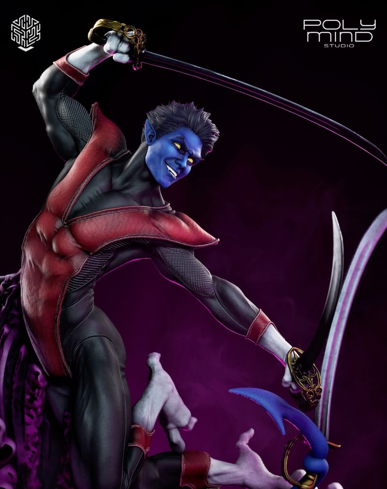 Nightcrawler Statue 3D Printed Kit Unpainted/Unassembled