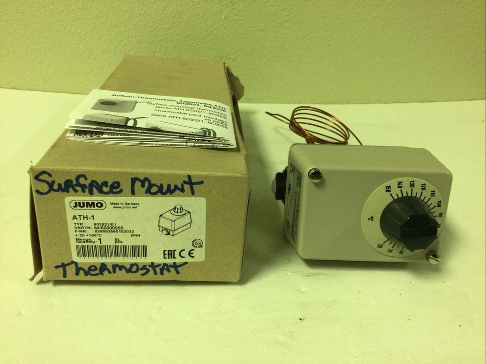 NEW, JUMO ATH-1 603021/01 SURFACE MOUNT THERMOSTAT, FREE SHIPPING