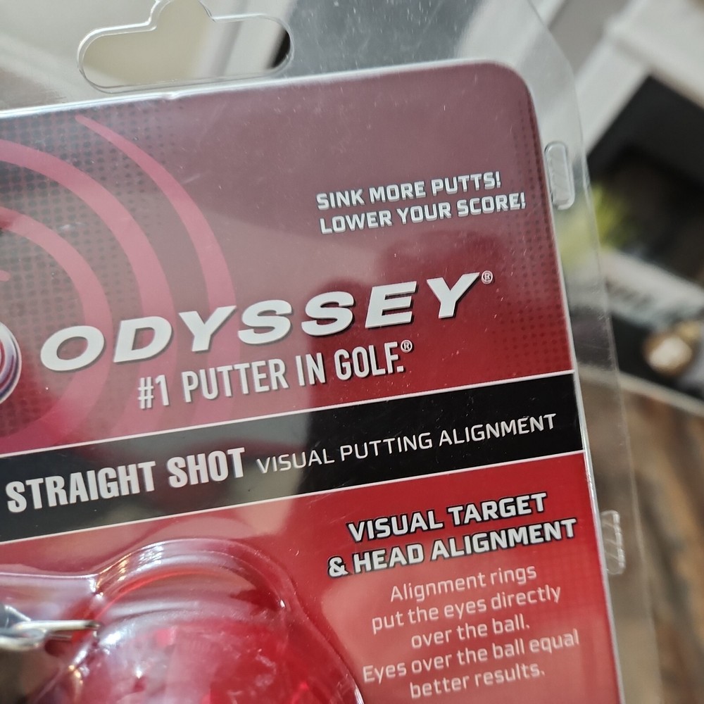 Odyssey Eye-It-Up Golf Alignment Kit Line up Pen Putting Practice Training Aid