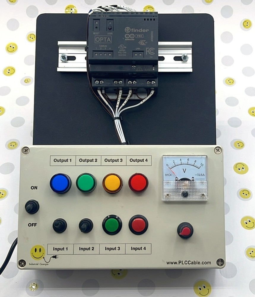 Arduino IDE OPTA Starter PLC Trainer Pro Industrial IoT Ethernet