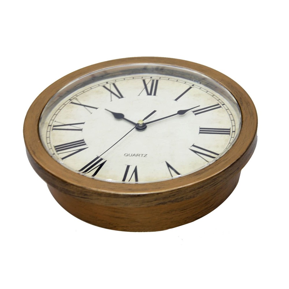 Secret Compartment Upgraded Silent Thickened 10 Inch Plastic Wall Clock Safe