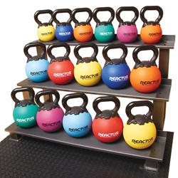 Reactor 8" Rubber Kettlebell (20lb)