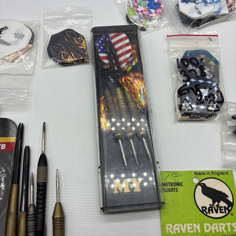 Lot Mixed Darts Flights Tips Assortment