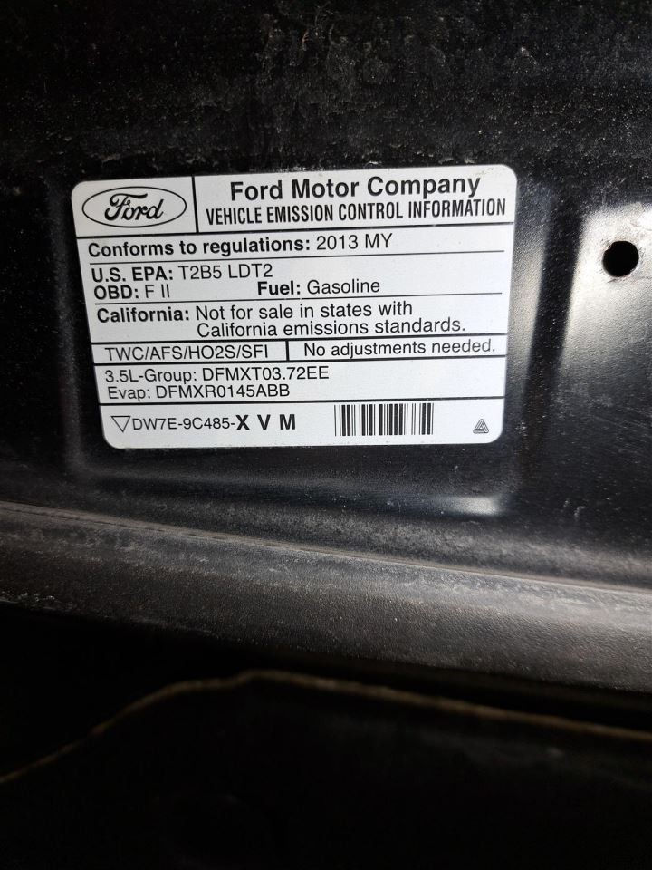 2013 Edge Display Screen Sku#4381377