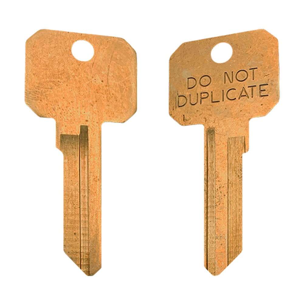 WK2-DND / WK2 Key Blank Brass