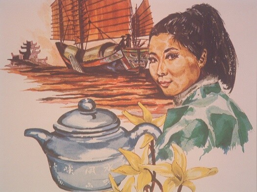 Decaffeinated Sencha Green leaf tea 8oz