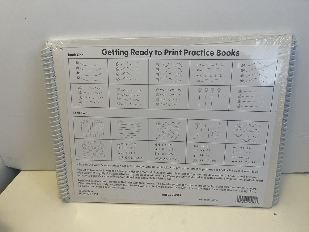 Lakeshore: Getting Ready to Print Practice Books