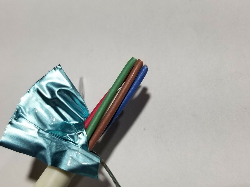 Carol C3065 18/6C Shielded Control/Communications Cable Plenum CL3P White /50ft
