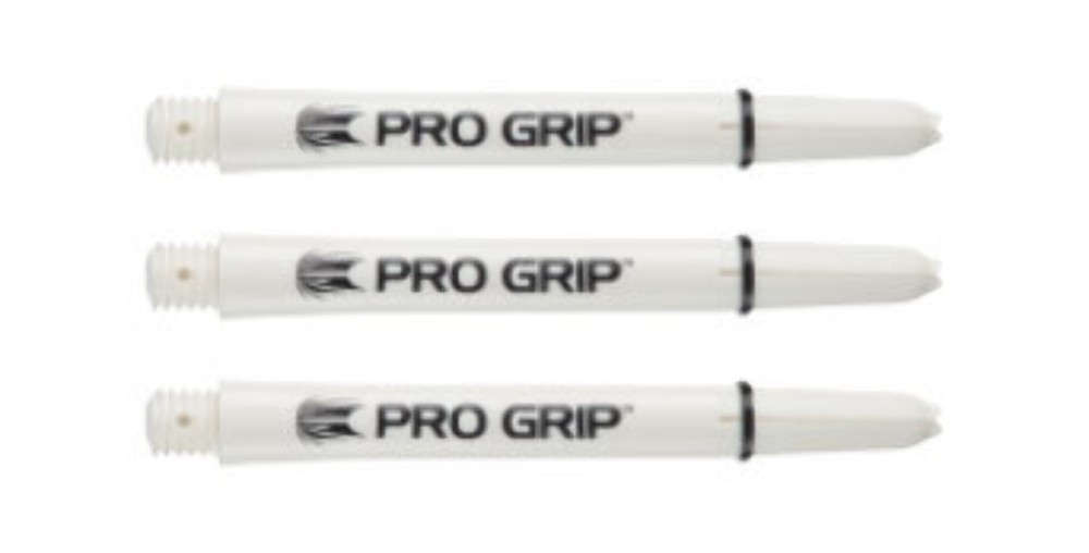Target Pro Grip Polycarbonate Shafts - White Medium