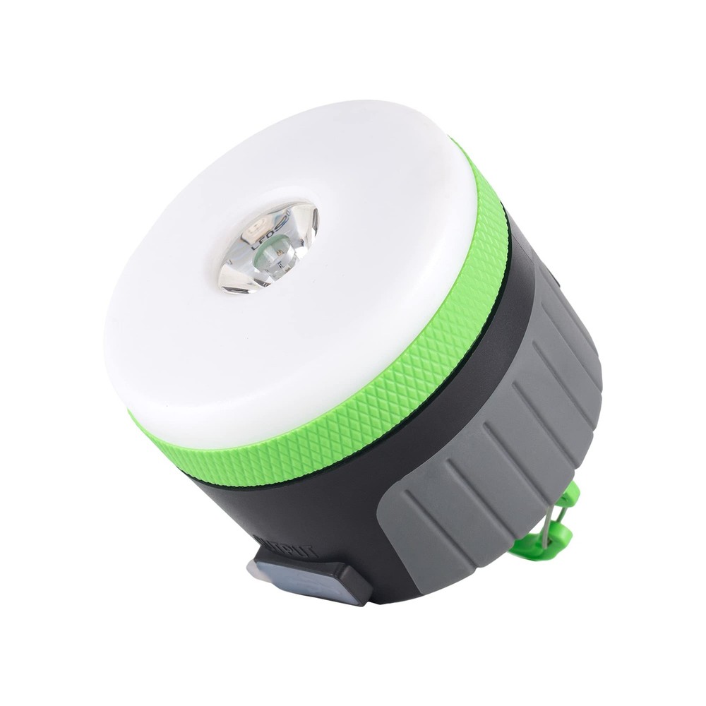LIT-PaTH LED Camping Lantern, Rechargeable Light with 1-Pack, Large-green