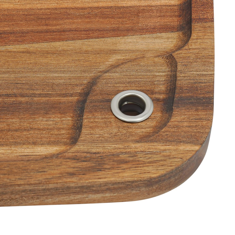 10PCS Wood Steak Plates with Juice Channel Acacia Wooden Steak Board Anti-mold?