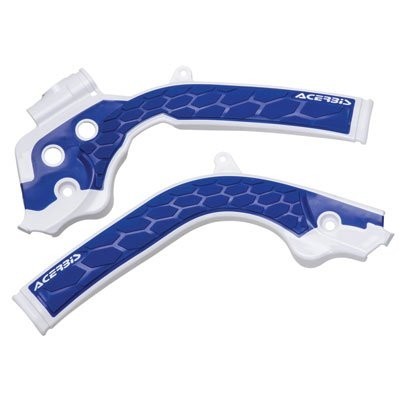 Acerbis X-Grip Frame Guard White/Blue2449531029