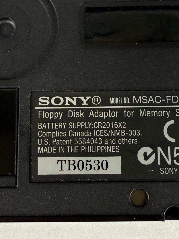 Sony MSACFD2M Floppy Disc Interface Adapter for Memory Stick (MSAC-FD2MA)