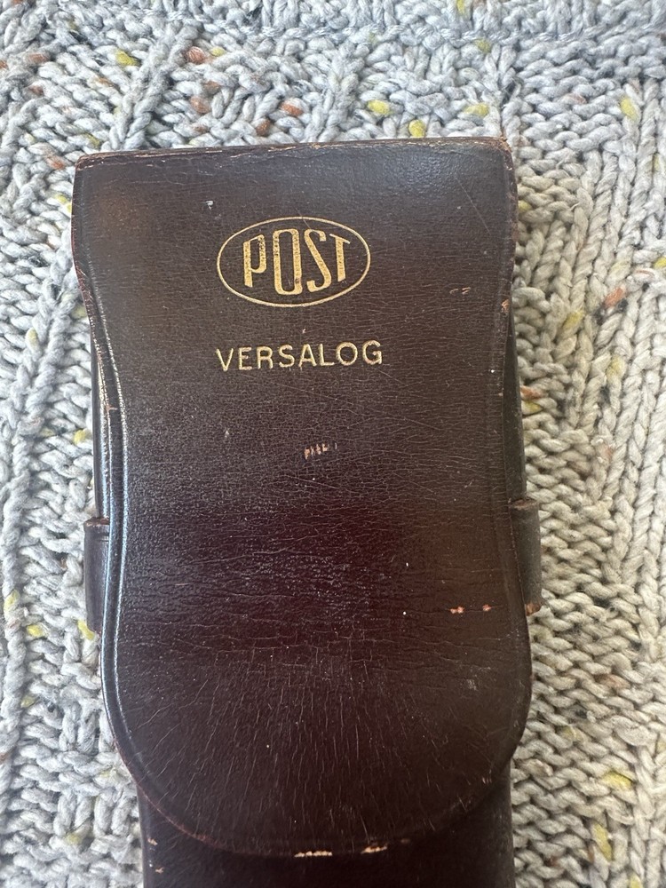 Post Versalog 1460 Slide Rule with Case- Good Condition
