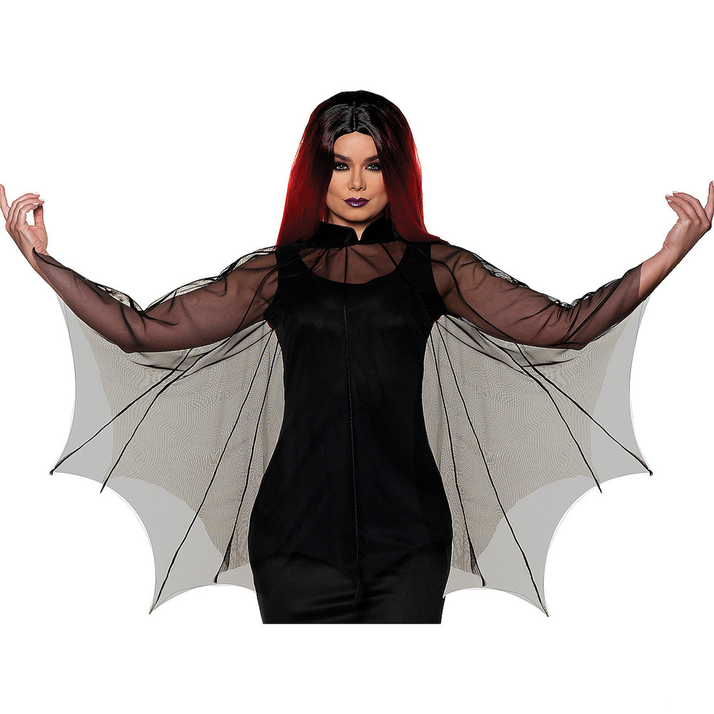 Underwraps - Spider Web Sheer Poncho One Size