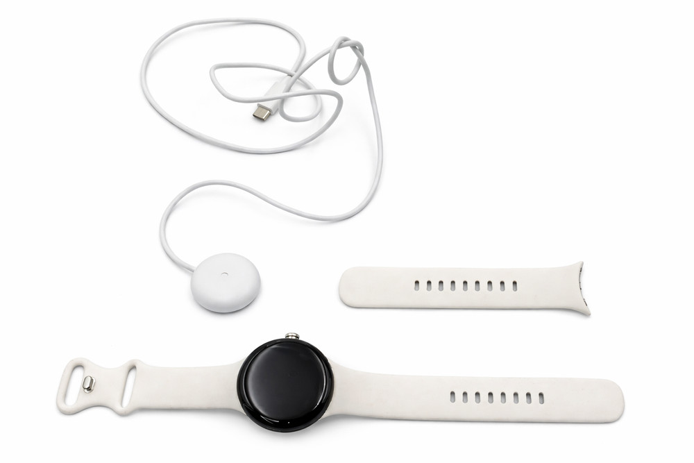 Google Pixel Watch WiFi Smartwatch Fitbit Activity Tracker Silver