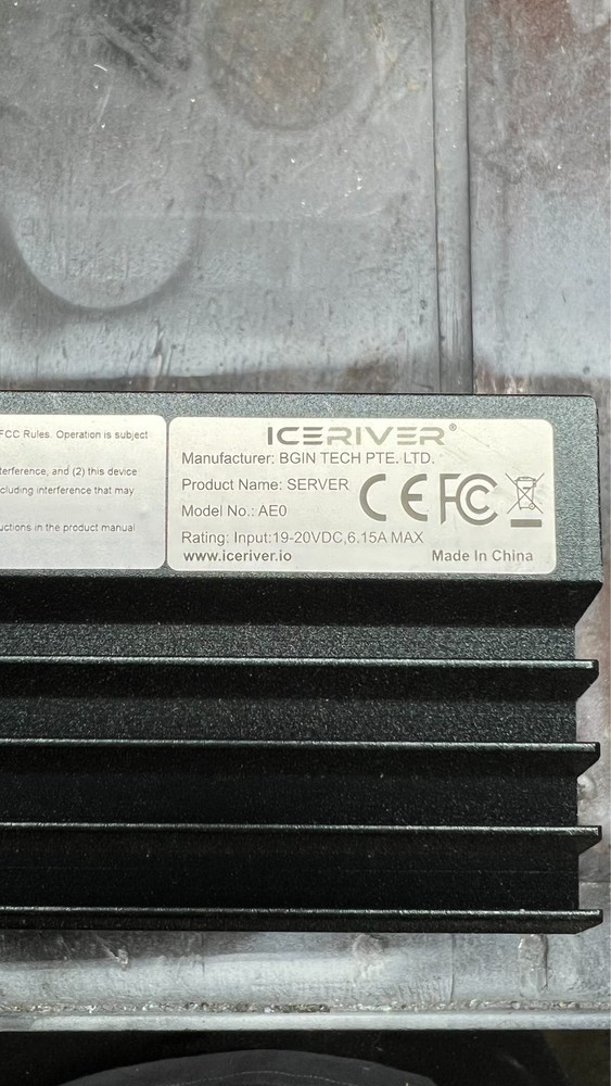 iceriver ae0 aleo miner