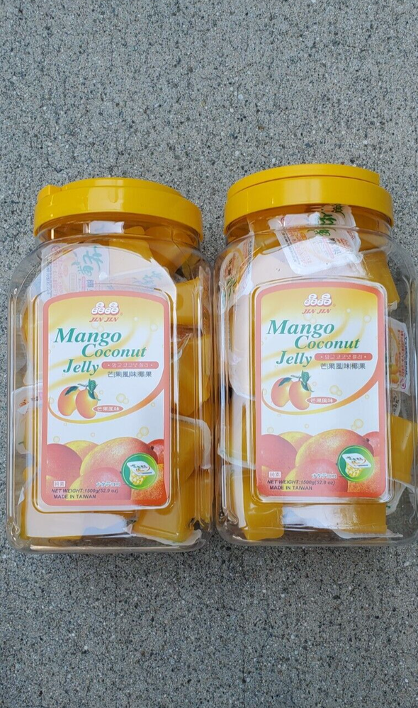 2 PACK DELICIOUS  MANGO COCONUT JELLY