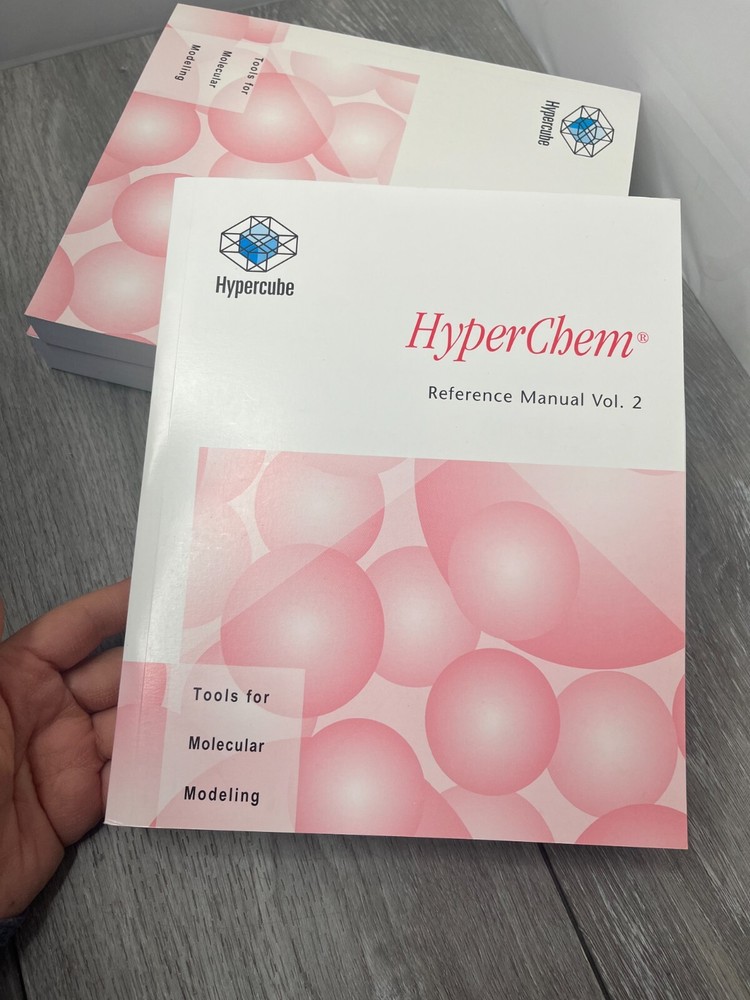 HyperChem Release 8.0, Tools For Molecular Modeling Boxed Set (NO DISKS)