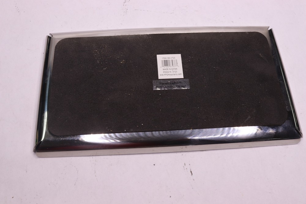 Basic Collection Amenity Tray Stainless Steel