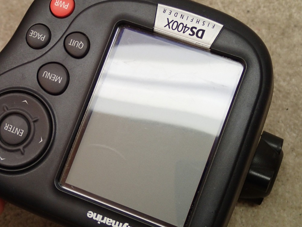 Raymarine DS400X Fishfinder Head Only Incomplete Untested
