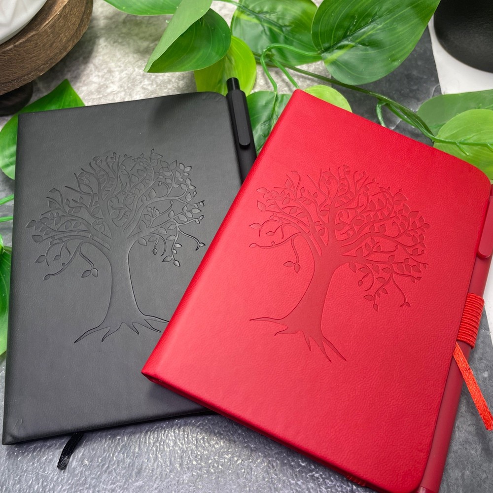 4 PC Leather Journal Lined 100 Pages Diary 2 Notebook & 2 Matching Pen Bundle 2