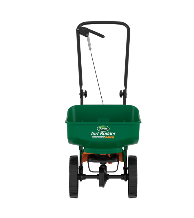 Scotts Turf Builder EdgeGuard Mini Broadcast Spreader