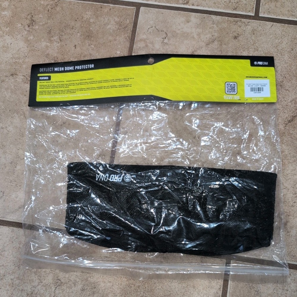 Infamous Pro DNA™ Deflect Mesh Dome Protector – Black - Light S/M