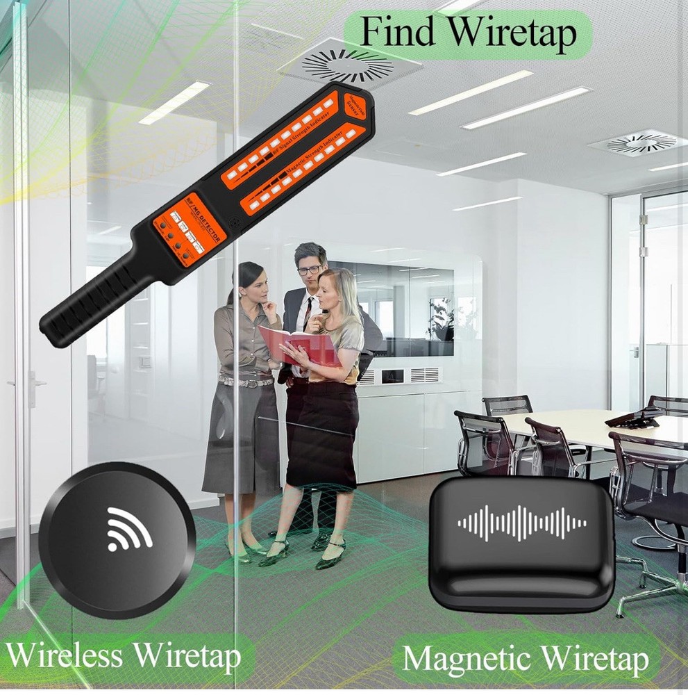 Hidden Camera Detector Camera Finder Bug Detector Magnetic Tracker Scanner