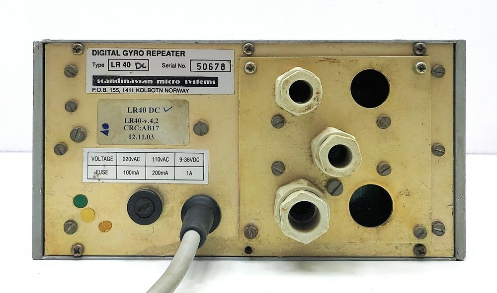 Scandinavian Micro System LR40 DC Digital Gyro Repeater