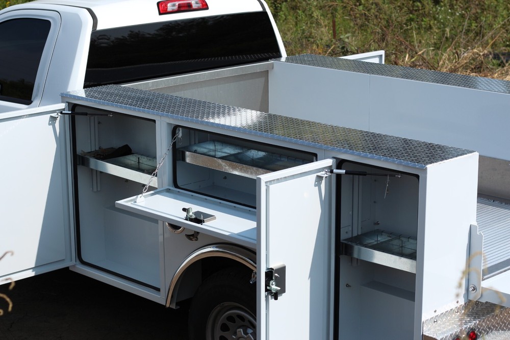 Aluminum Standard Service Body 56" CA
