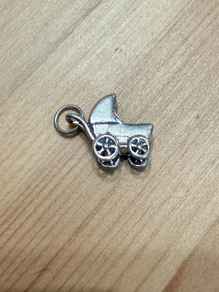 VINTAGE STROLLER  CHARM FOR CHARM BRACELET