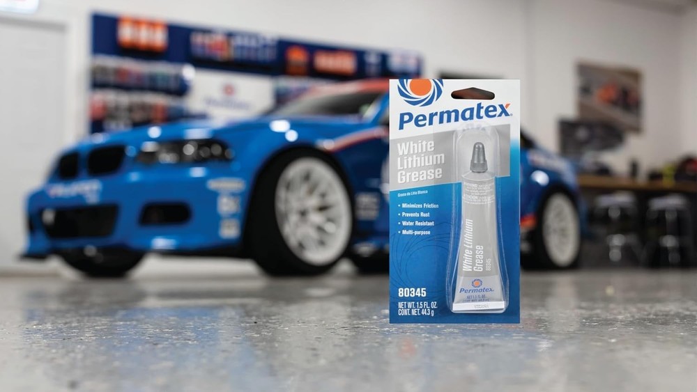 Permatex 80345 White Lithium Grease 1.5 oz.