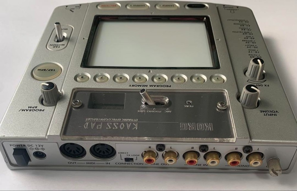 KORG KAOSS PAD KP2 Dynamic Effect Controller DJ Effector Sampler Musical Gear