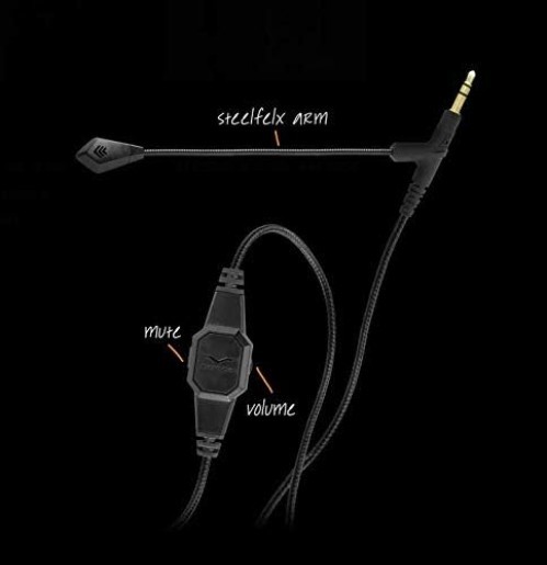 Detachable V-MODA BoomPro Microphone: Perfect for Gaming & Communication Needs