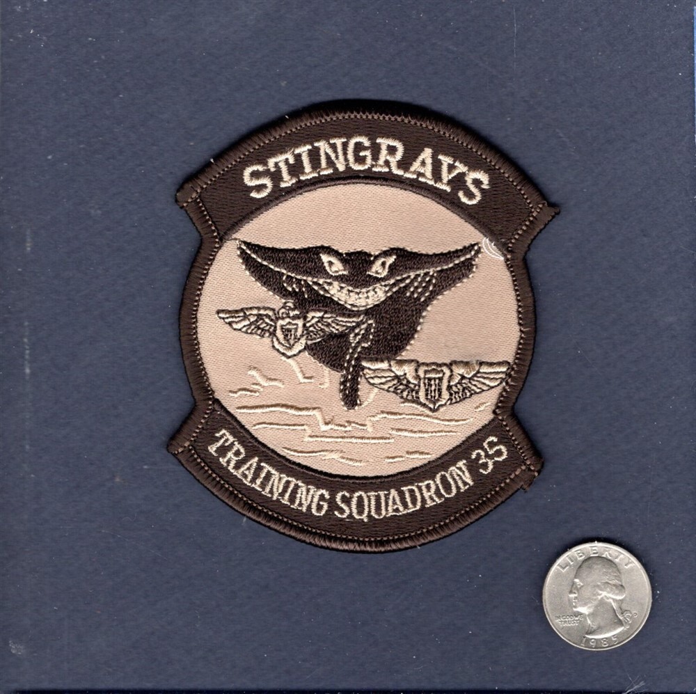 VT-35 STINGRAYS US NAVY USAF Training Squadron Desert Patch