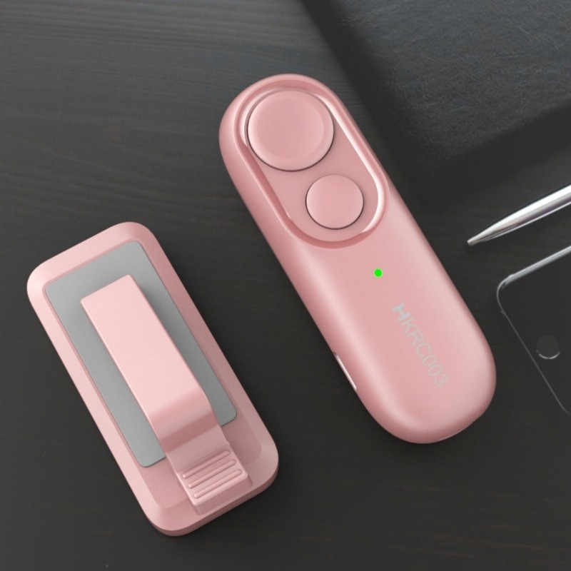 Ergonomic Clickers Control with Strap Remote Control Page Turner