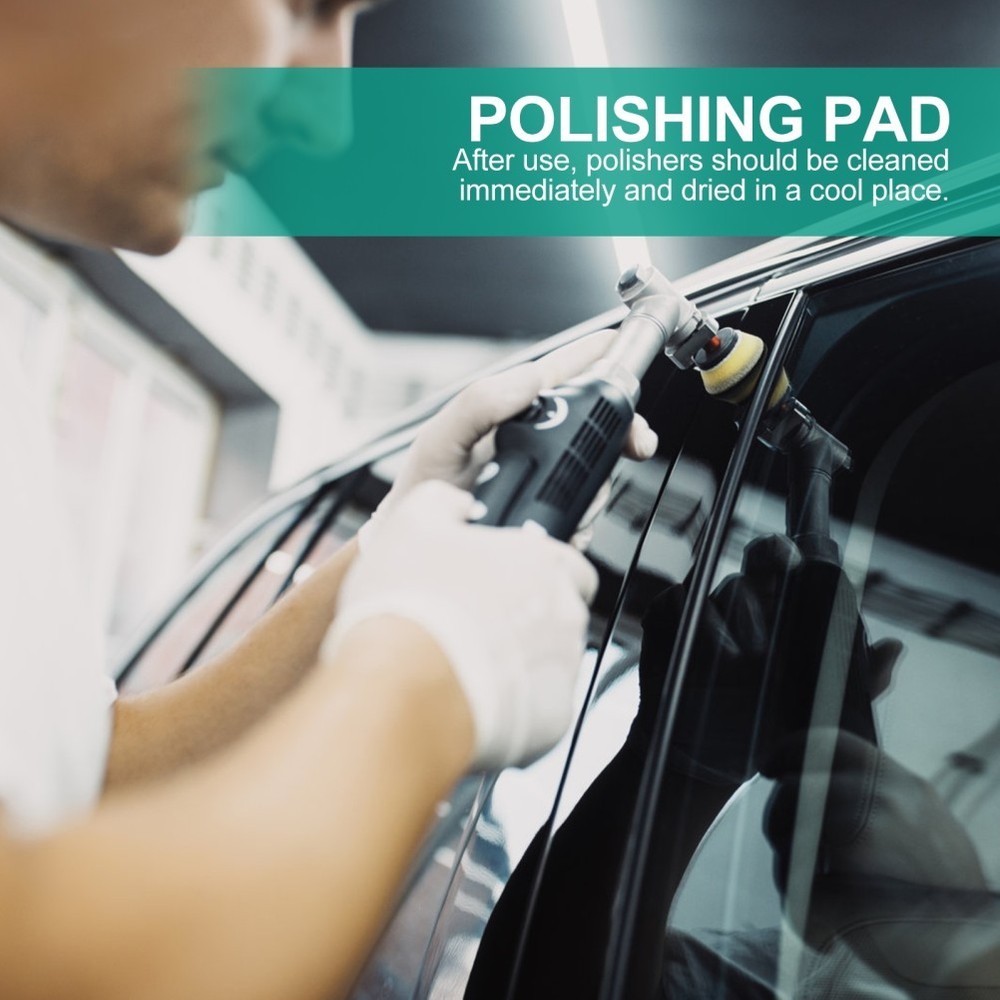16 Pcs Polishing Buffing Tool Sponge Applicator Car Detailing Pads