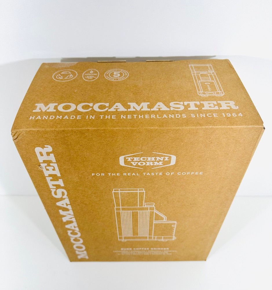 Moccamaster Technivorm KM5 Burr Grinder Polished Silver - SHIPS SAME DAY! 🚚