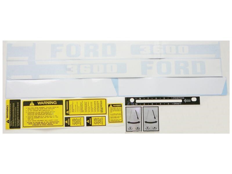 Ford 3600 Complete Decal Kit
