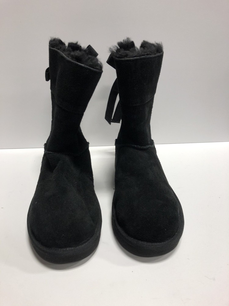 Koolaburra Womens Andrah Short Boot Black Size 10 M