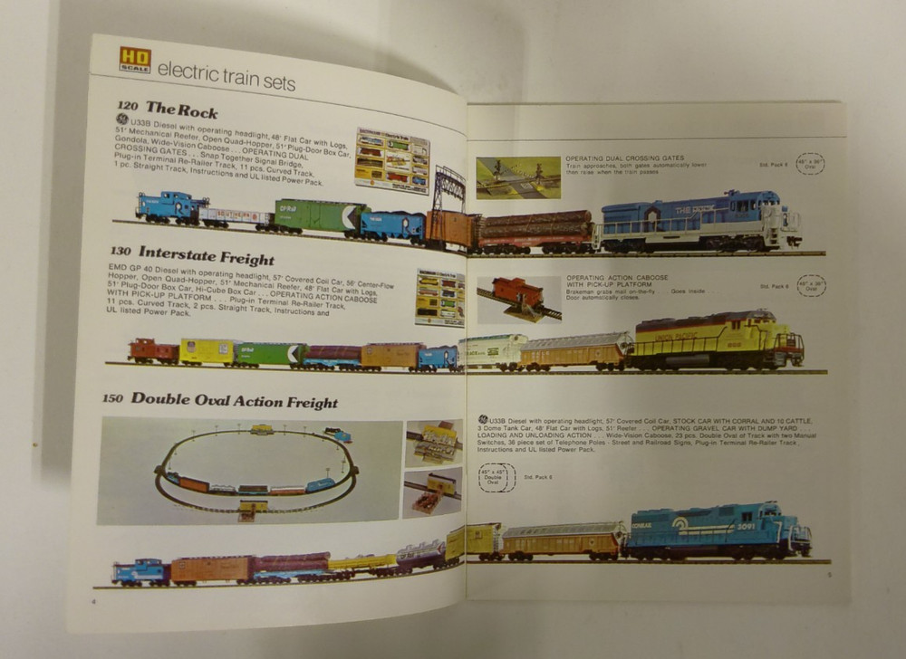 Vintage Bachmann Model Trains 1977 Mini Catalog