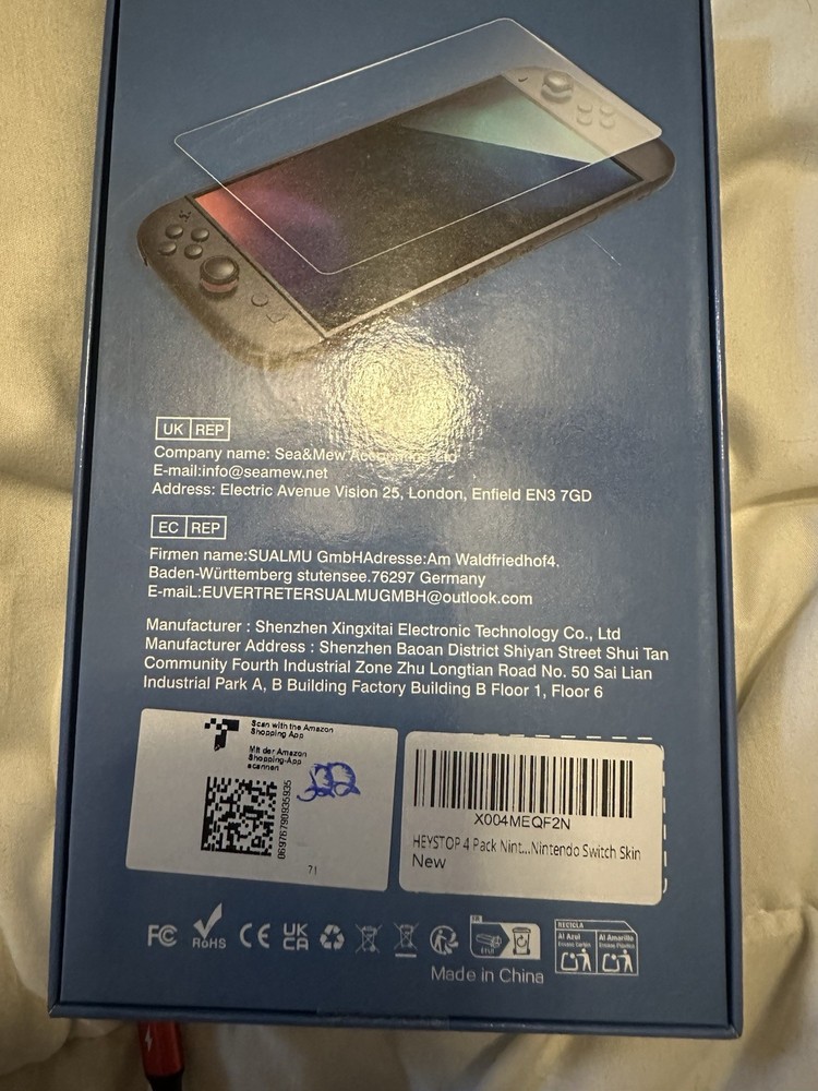 HEYSTOP 4 Pack HD Screen Protector for Nintendo Switch 2 Unused Boxed